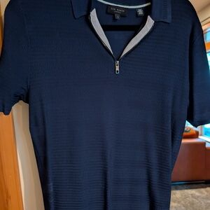 Ted Baker Navy Blue Men's Shirt